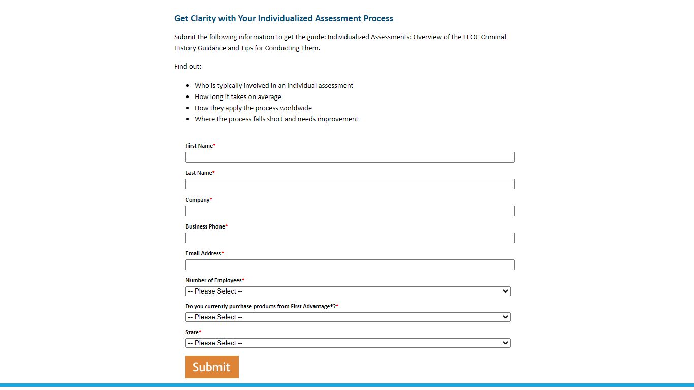 Get Clarity with Your Individualized Assessment Process - Oracle